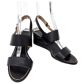 Salvatore Ferragamo Plattformsandalen Schwarz