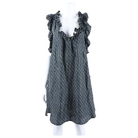 Abito in seta con rouches Isabel Marant Étoile Multicolore