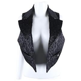 Chanel Weste Schwarz