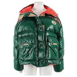 Gepolsterter Gucci-Pullover Grün