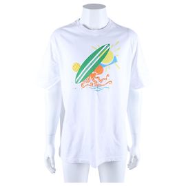 Hermès Kurzarm Weiß