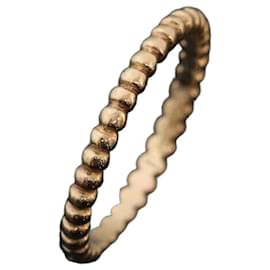 Van Cleef & Arpels Perralley Bead Ring Small Rose Gold Pink
