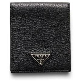 Prada Cartera de cuero Negro