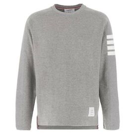 Thom Browne Langarm-T-Shirt aus Baumwolle Braun