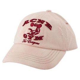Acne Logo Cap Pink
