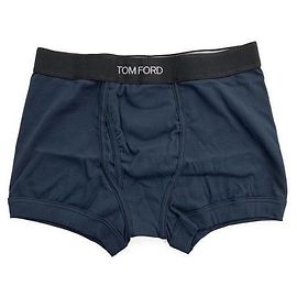 Tom Ford Boxer con logo per uomini - Blu navy Blu