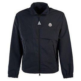 Moncler Giacca con zip da uomo GAILS nera Nero