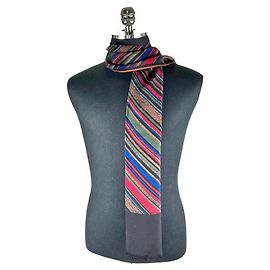 Dior Cachecol longo com padrão diagonal CHRISTIAN Multicolorido Multicor