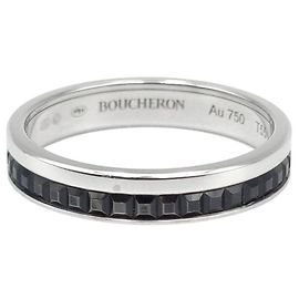Boucheron Anello Quattro Nero