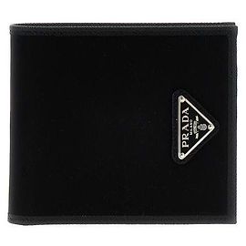 Prada Nylon-Geldbörse Schwarz