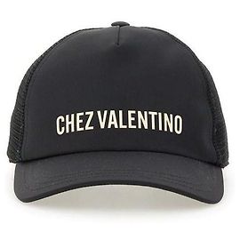 Valentino Baseball Cap ALZ RES Schwarz