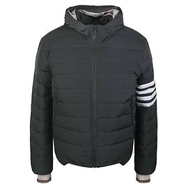 Thom Browne Bar Stripe Padded Jacket Blue