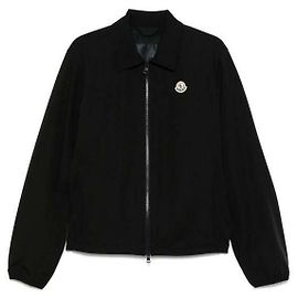 Moncler Surcamicia in nylon Nero