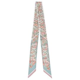 Gucci Cinta de seda impresa Rosa