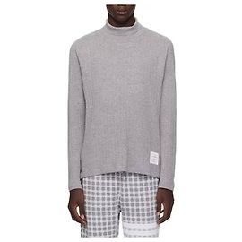 Thom Browne Raglan-Rollkragenpullover Braun