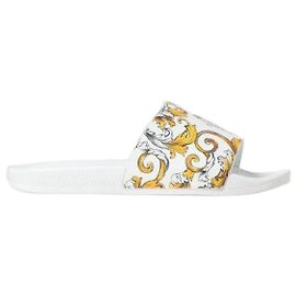 Versace Barocker Slider Weiß