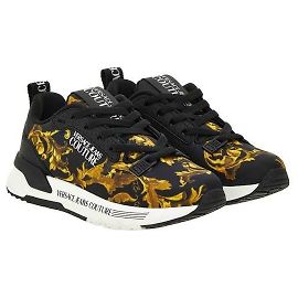Versace Barocco Dynamic Sneakers Black