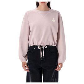 Isabel Marant Sudadera Cortada LKEC Blanco