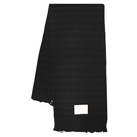 Maison Martin Margiela Sciarpa di lana Nero