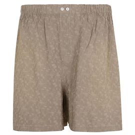 Acne Studios Lightweight Shorts Beige Viscose Brown