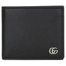 Gucci GG Marmont Leather Black Wallet Black
