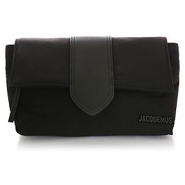 Jacquemus Sac banane à rabat Bambino Noir