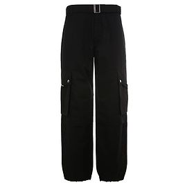 Jacquemus Mid-Rise Cargo Pants Black
