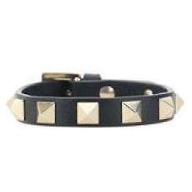 Valentino Pulseira Rockstud Preto