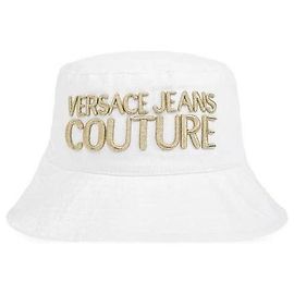 Versace Bestickter Bucket Hat Weiß