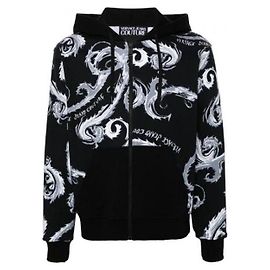 Versace Regular Fit Hoodie Schwarz