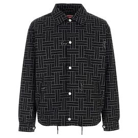 Kenzo Weave Windbreaker Black