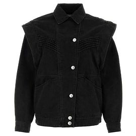 Isabel Marant Jeansjacke Schwarz