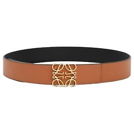Loewe Reversible Anagramm Gürtel Braun