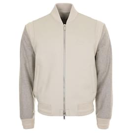 Dior CD Icon Varsity Jacket Brown