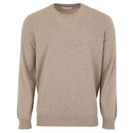 Brunello Cucinelli Pull en cachemire pur Marron