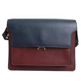 Marni Bolsa tiracolo estilo baú Multicor