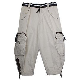 Dolce & Gabbana Pantalones Cargo Khaki Plata