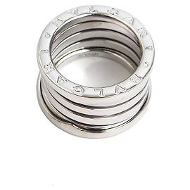 Bulgari Anillo de oro blanco Multicolor