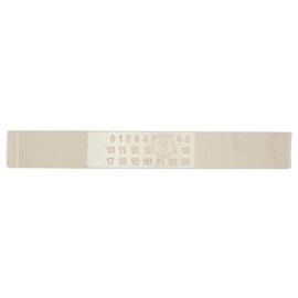 Maison Martin Margiela Bracciale a manica inciso con numero Argento