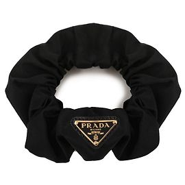 Prada Re-Nylon Scrunchie Black