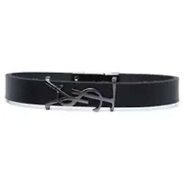Saint Laurent Pulsera Opium Monograma Negro