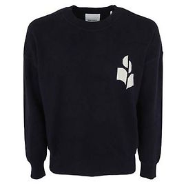 Isabel Marant Suéter con logo Azul
