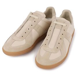 Maison Martin Margiela Sneakers Maison Margiela in pelle beige papyrus da donna Marrone