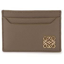 Loewe Plain Card Holder Brown