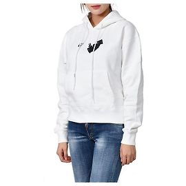 Off White Jumbo Marker Arrow Hoodie Weiß Weiß