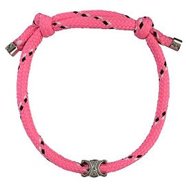 Céline Triomphe Beach Bracelet Pink