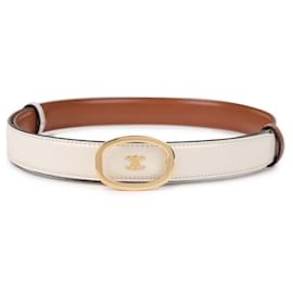Céline Medium Reversible Belt Brown