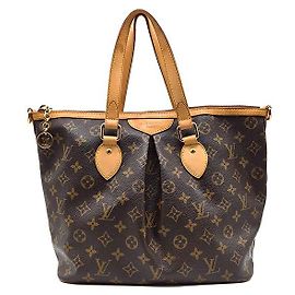 Louis Vuitton Monogram Palermo PM Marrom