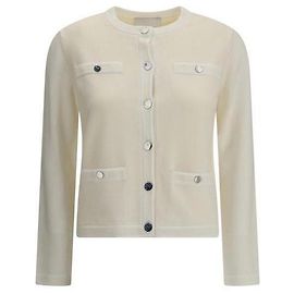 Tory Burch Cardigan Blanc