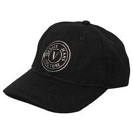 Versace Gel VEmblem Logo Baseball Cap Black